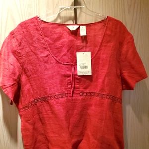 J.Jill Rust Top NWT XL